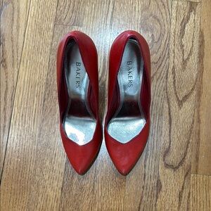 Bakers Women's Red Pumps